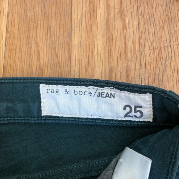 Rag & Bone Forest Green Jeans - Picture 5 of 8